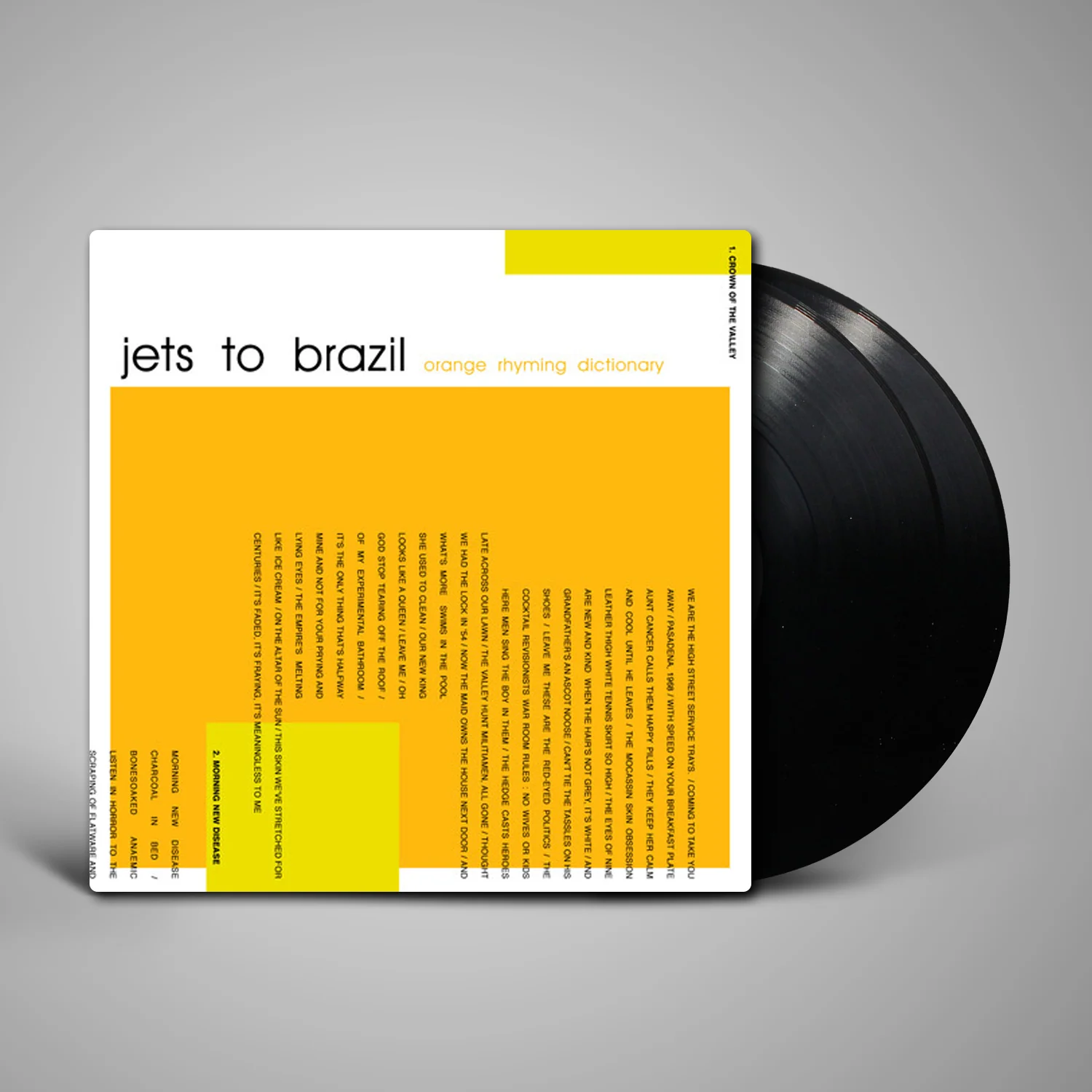Jets To Brazil - Orange Rhyming Dictionary