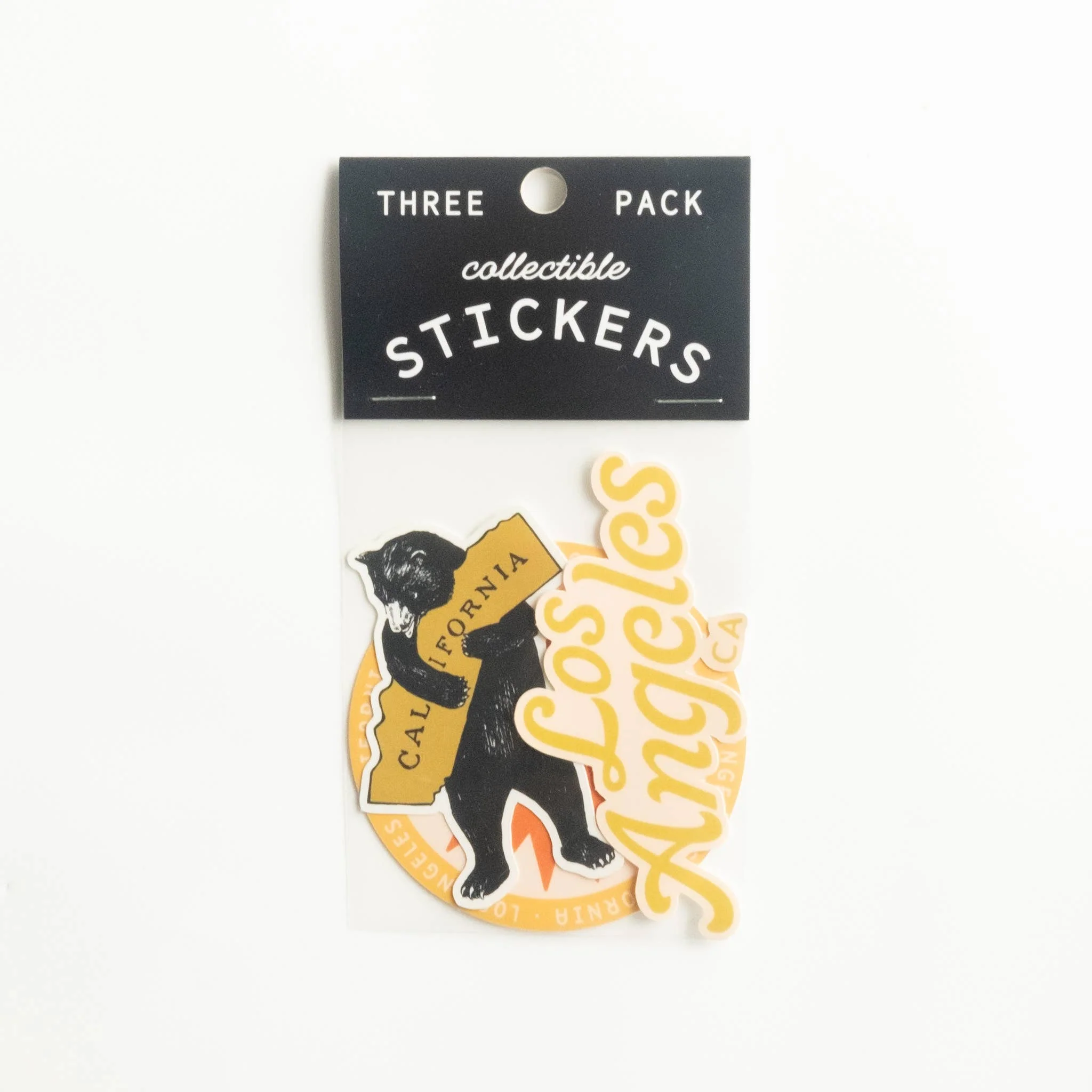 Los Angeles, California Vinyl Sticker Three-Pack